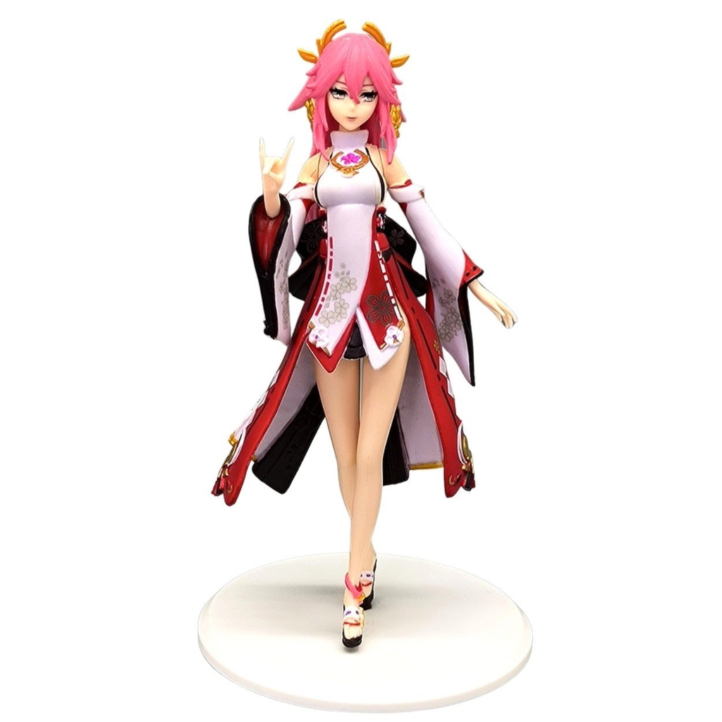 Mô Hình Genshin Impact YAE MIKO siêu đẹp - cao 19cm - nặng 150 gram - Figure  Genshin Impact - Có Hộp màu - (VAT 002-05-80) - K20-T3-S1