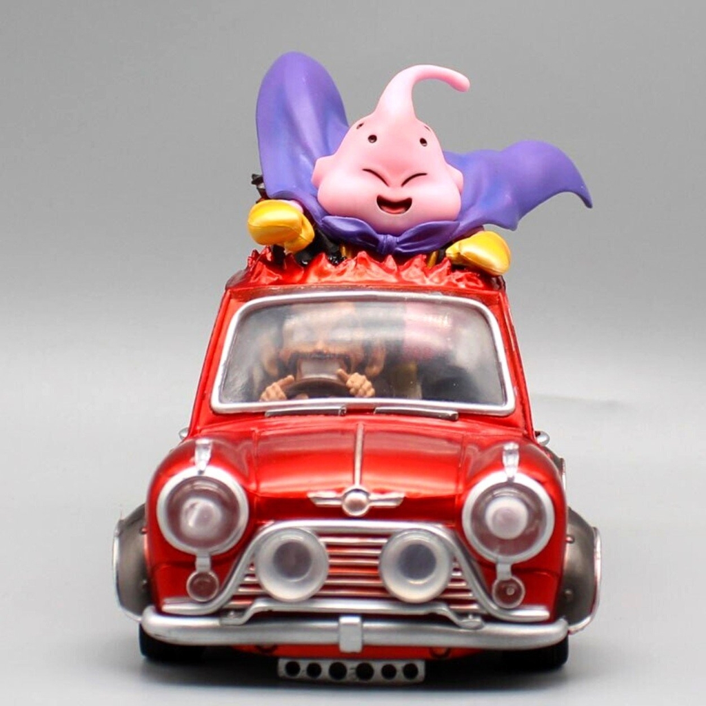 Mô Hình DragonBall Satan lái oto chở Majin buu - Cao 12cm - rộng 9,5cm , nặng 500gram - Figure DragonBall - Có Hộp màu N1-K28-T5-S2