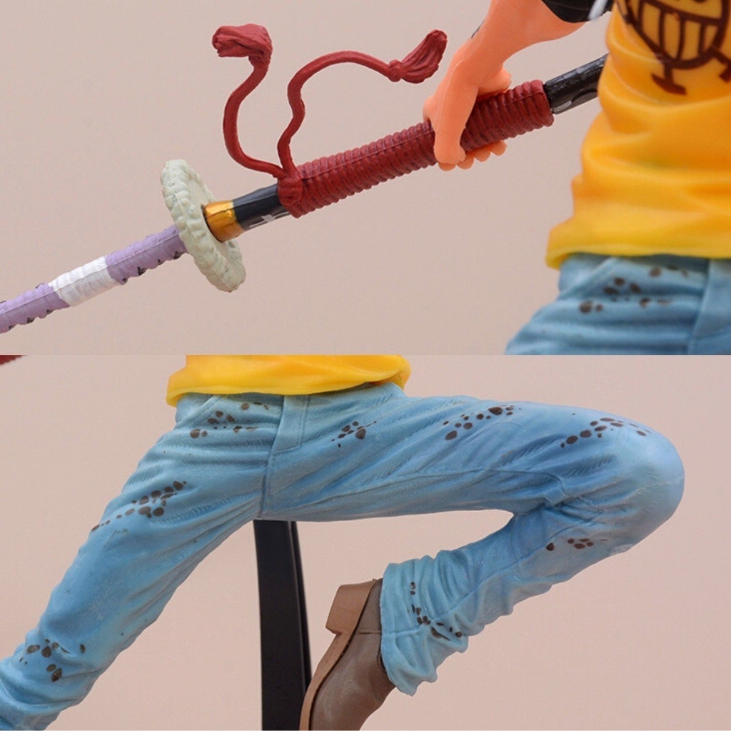Mô Hình OnePiece Law chiến đấu siêu ngầu 24cm nặng 320g - One Piece - No box - N4-K6