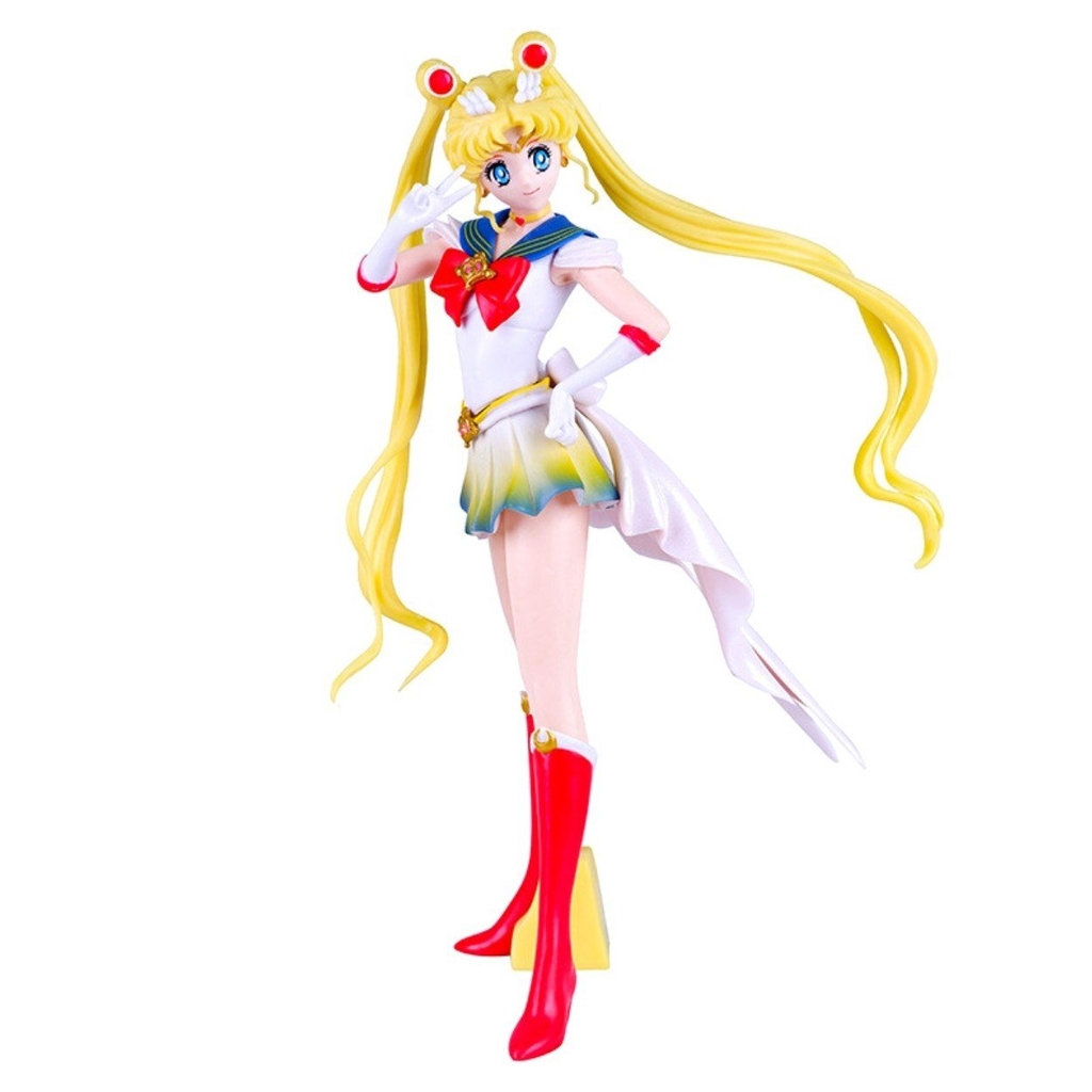 Mô Hình Thuỷ thủ mặt trăng dáng đứng siêu đẹp - Cao 24cm - nặng 230gram - Figure Thuỷ Thủ Mặt Trăng - box màu - (VAT MH001-01)  - K10-T1-S1