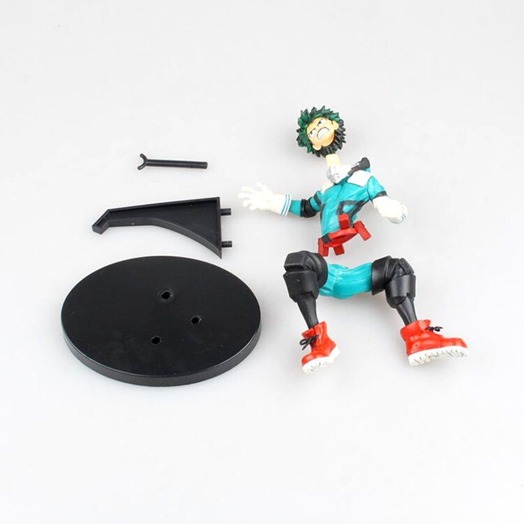 Mô Hình Học Viện Anh Hùng Deku Midoriya Izuku  trạng thái chiến đấu - Cao 18cm - nặng 200gram - My Hero Academia - có hộp màu