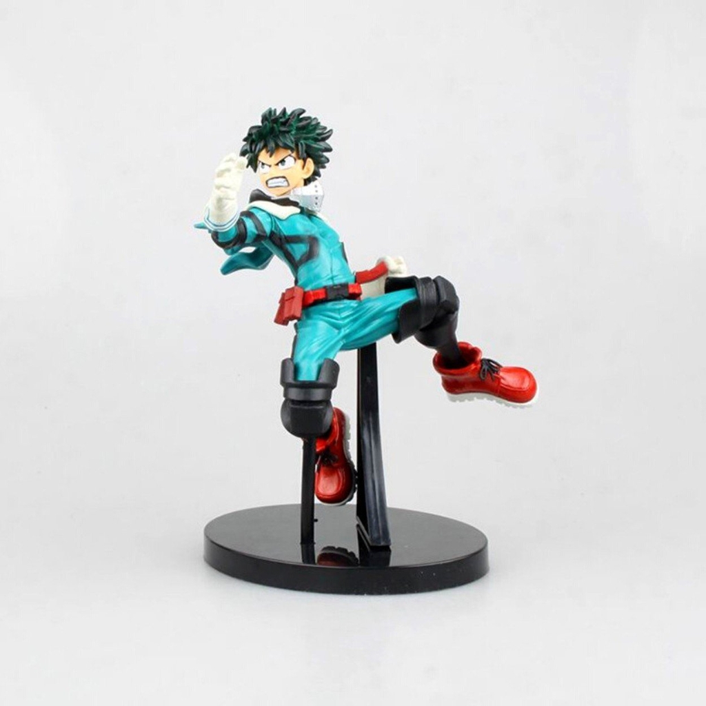 Mô Hình Học Viện Anh Hùng Deku Midoriya Izuku  trạng thái chiến đấu - Cao 18cm - nặng 200gram - My Hero Academia - có hộp màu