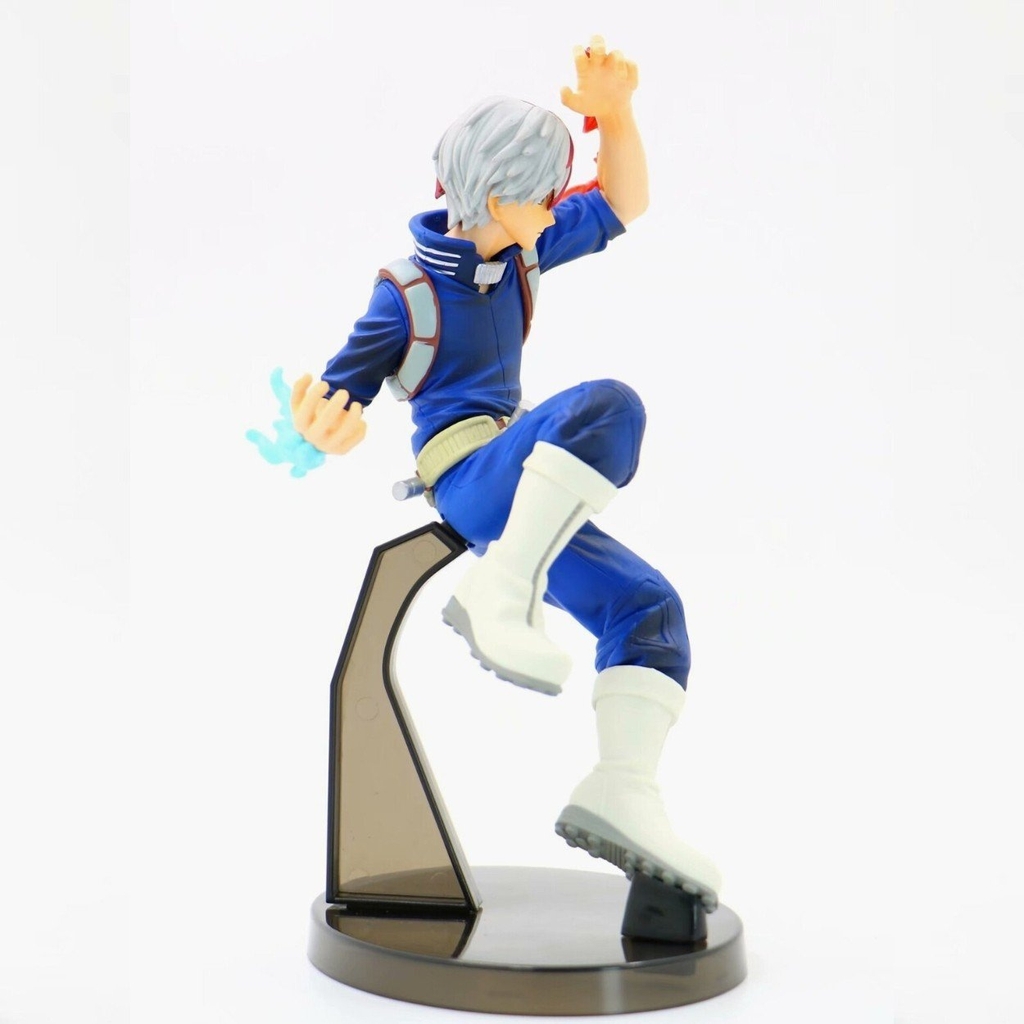 Mô Hình Học Viện Anh Hùng Todoroki Shouto  trạng thái chiến đấu - Cao 18cm - nặng 200gram - My Hero Academia - có hộp màu