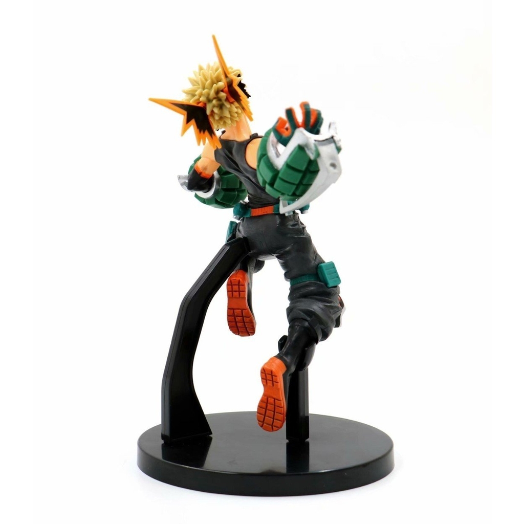 Mô Hình Học Viện Anh Hùng Bakugo Katsuki  trạng thái chiến đấu - Cao 19cm - nặng 230gram - My Hero Academia - có hộp màu