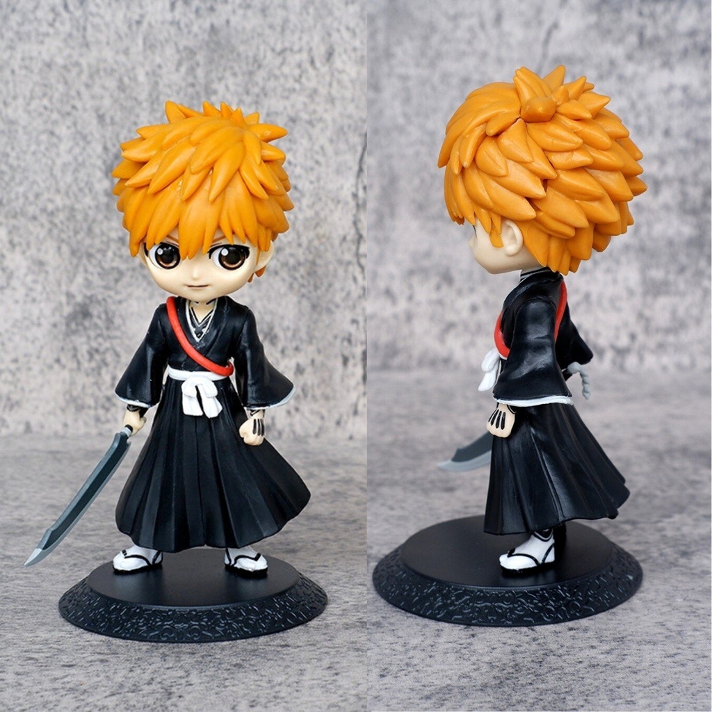 Mô Hình Anime Bleach Ichigo Kurosaki cao 16cm - nặng 150gram - Figure   Anime Bleach - có hộp màu - N1-K44-T2-S2