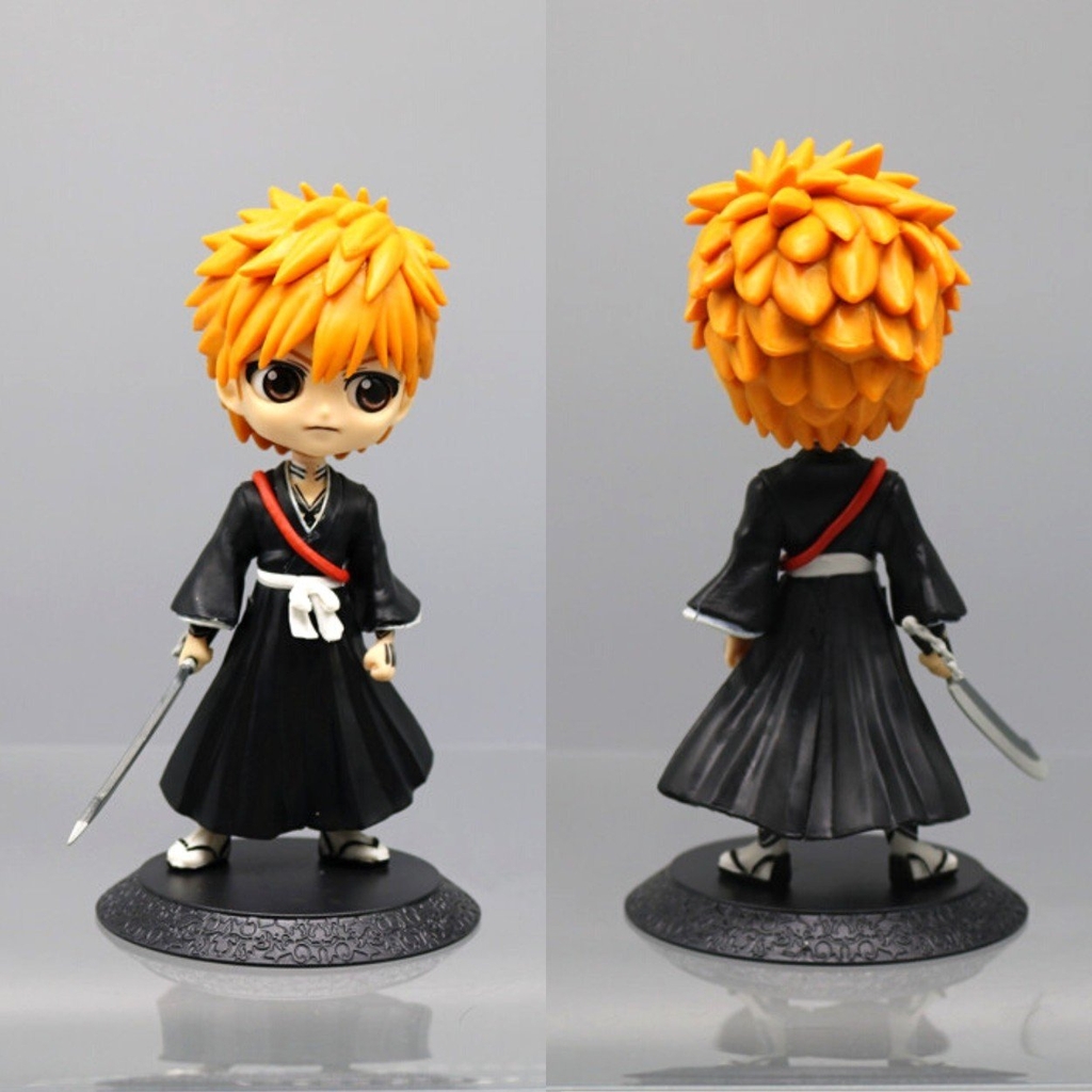 Mô Hình Anime Bleach Ichigo Kurosaki cao 16cm - nặng 150gram - Figure   Anime Bleach - có hộp màu - N1-K44-T2-S2