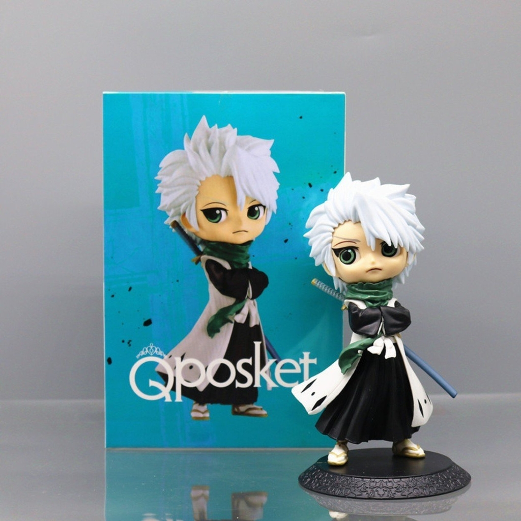 Mô Hình Anime Bleach Toshiro Hitsugaya cao 16cm - nặng 150gram - Figure   Anime Bleach - có hộp màu - N1-K41-T3-S2