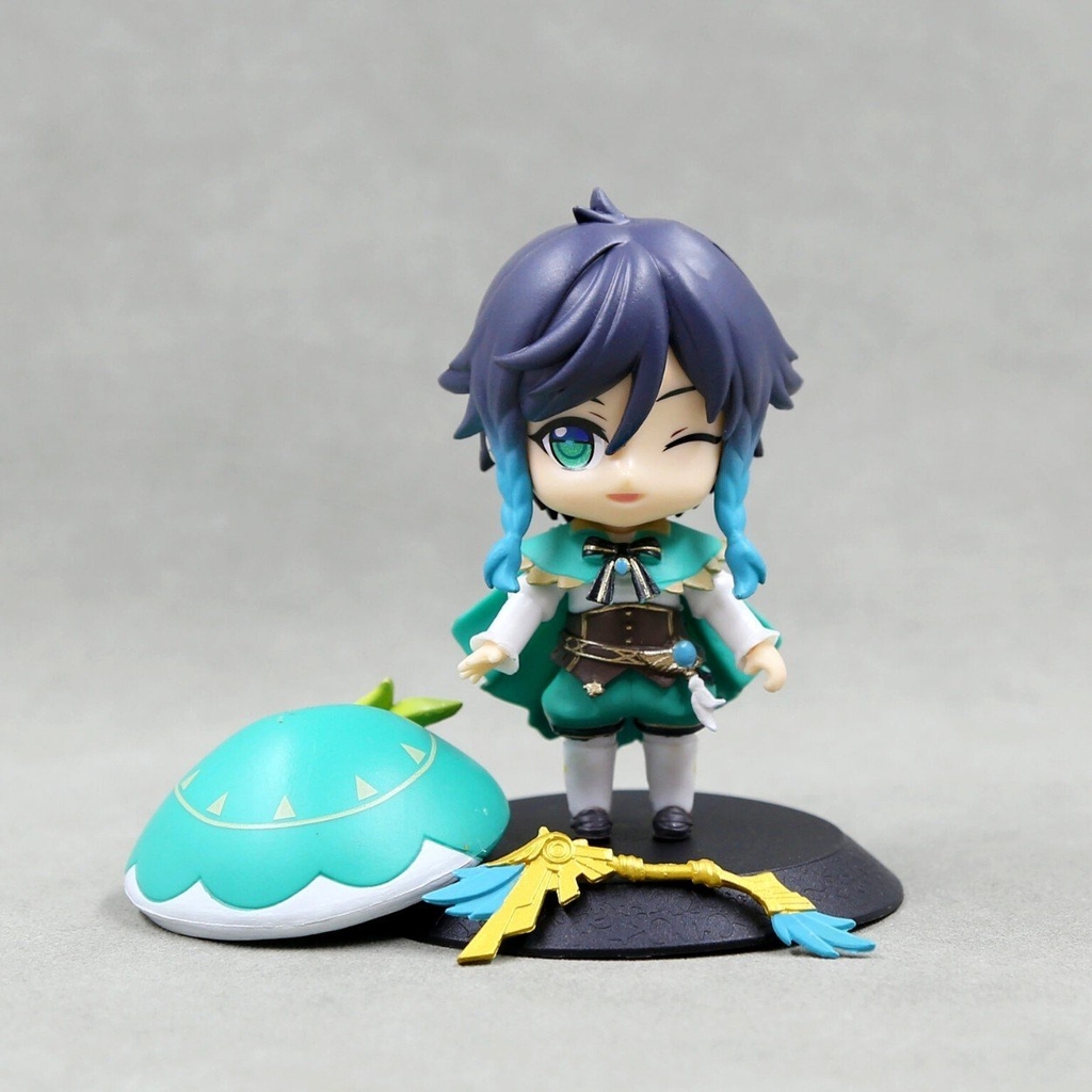 Mô Hình Genshin Impact Venti siêu dễ thương - cao 11cm - nặng 190gram - Figure  Genshin Impact - No Box - N3-K35-T3-S2