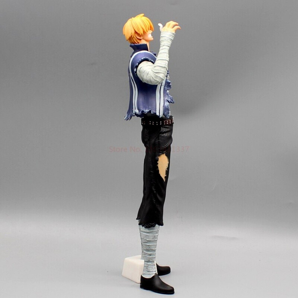 Mô Hình OnePiece Sanji hút thuốc - Cao 29.5cm - nặng 440gram  - Figure OnePiece - No box N3-K59-T1-S2