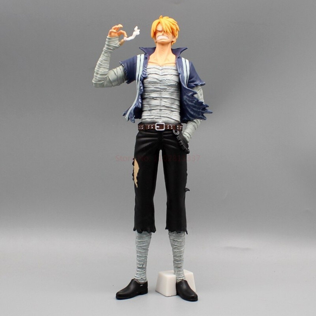 Mô Hình OnePiece Sanji hút thuốc - Cao 29.5cm - nặng 440gram  - Figure OnePiece - No box N3-K59-T1-S2