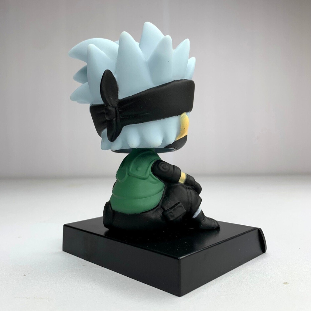 Mô Hình Kakashi lắc đầu - Cao 13,5cm - ngang 9cm - dọc 7cm - nặng 200gram  + có Box - N3-K28-T1-S3