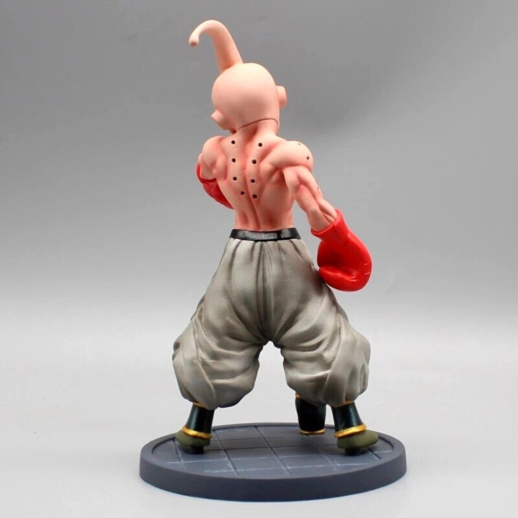 Mô hình DragonBall Majinbuu gầy Boxing - Cao 19cm - nặng 240gram - Phụ kiện đi kèm : 1 tay thay thế - Dragon Ball - Có Hộp màu - K8-T1-S12