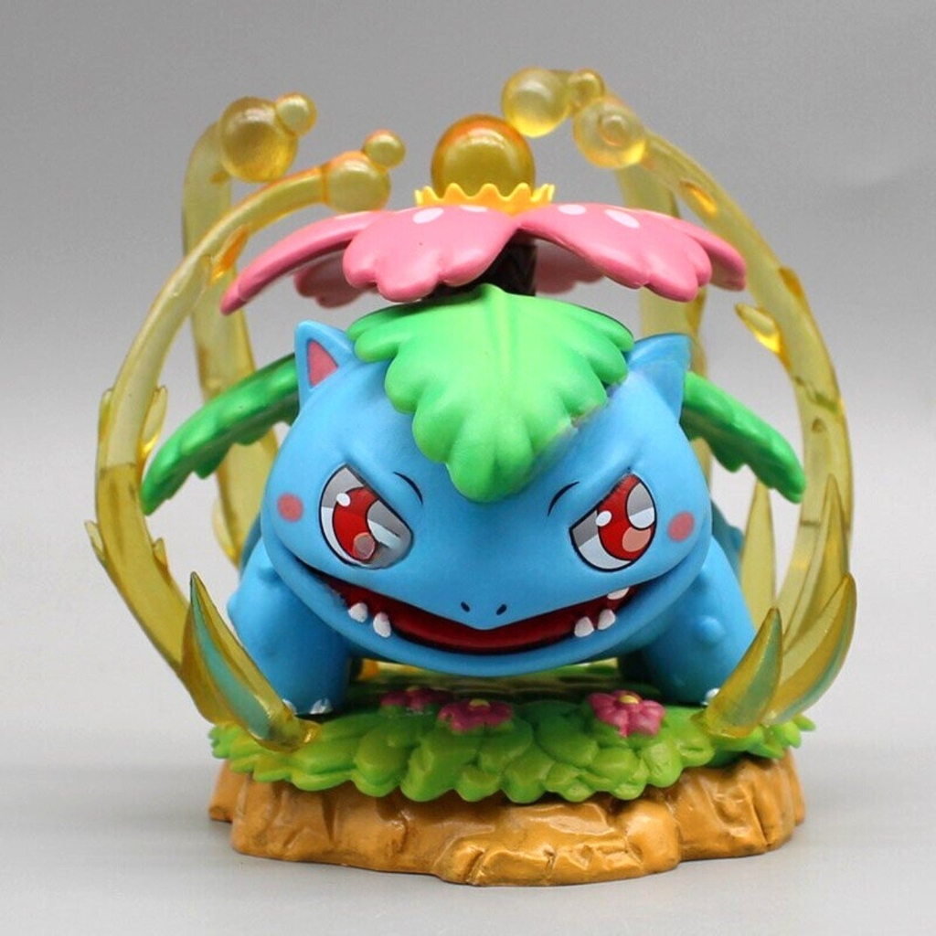 Mô Hình Pokemon Fushigibana - Cao 12cm - nặng 300gram - Pokemon - Bộ Pokemon - No box -