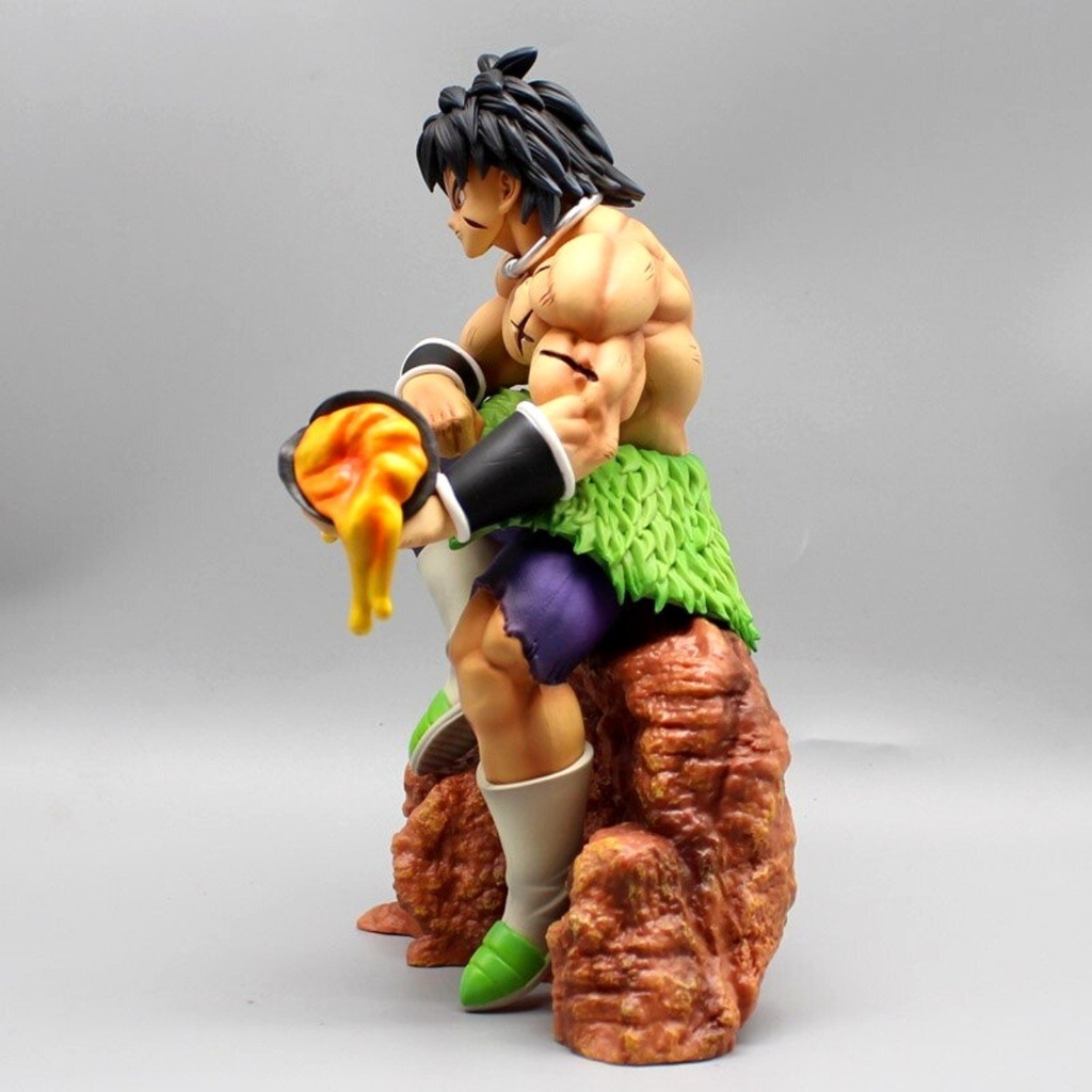 Mô hình DragonBall Broly ngồi ăn siêu ngầu - Cao 24cm - nặng 1kg - Dragon Ball - Có Hộp Carton - N1-K25-T4-S1
