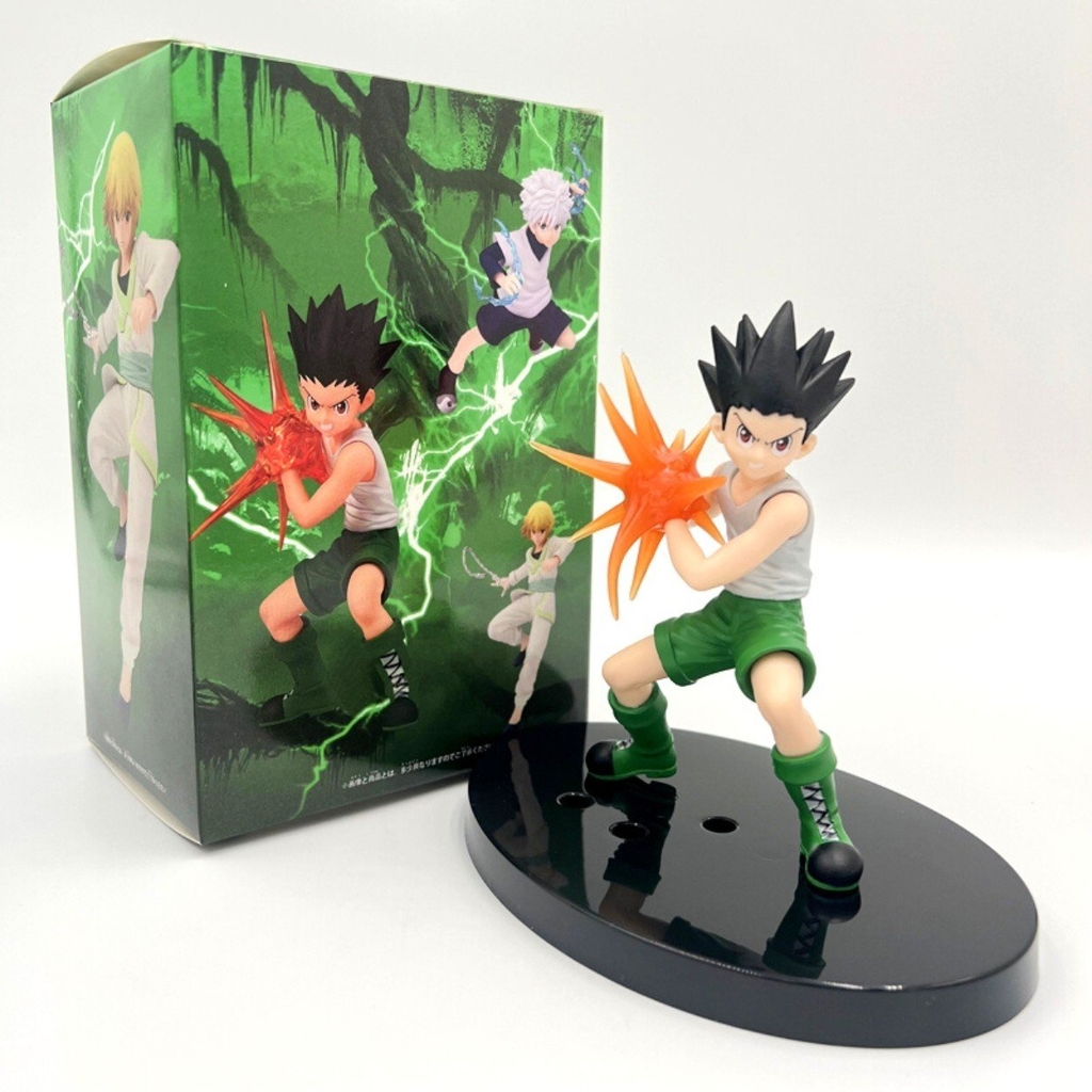 Mô Hình Hunter x Hunter Gon Freecss chiến đấu Cao 14cm - rộng 15cm - nặng 200gram - Figure Hunter x Hunter - Có Hộp màu