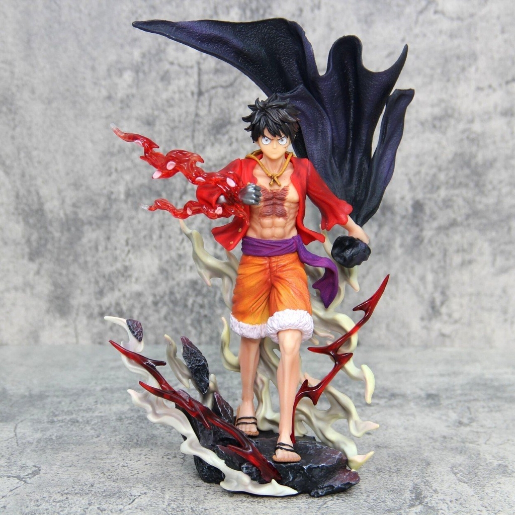Mô Hình OnePiece Luffy Luffy cầm áo - Cao 28cm - nặng 800gram, Figure OnePiece - có vỏ hộp màu - N1-K33-T5-S1