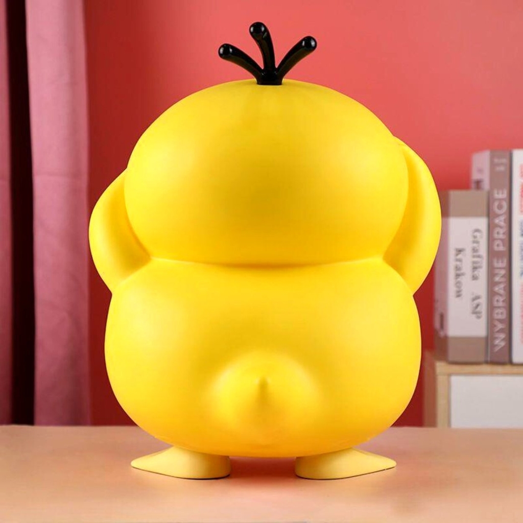 Hàng Loại 1 - Mô Hình POKEMON Vịt Koduck - Cao 38cm - rộng 25cm - nặng 3kg5 - Phụ kiện : 1 tóc + 3 mắt thay thế - Bộ Pokemon - Có Vỏ Hộp màu - N1-K37-T4-S4