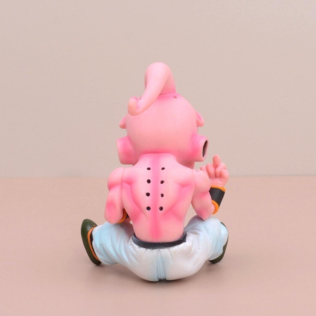 Mô hình Majinbuu ngồi cười - Cao 12cm - nặng 300gram - Dragon Ball - bọc túi opp - no box