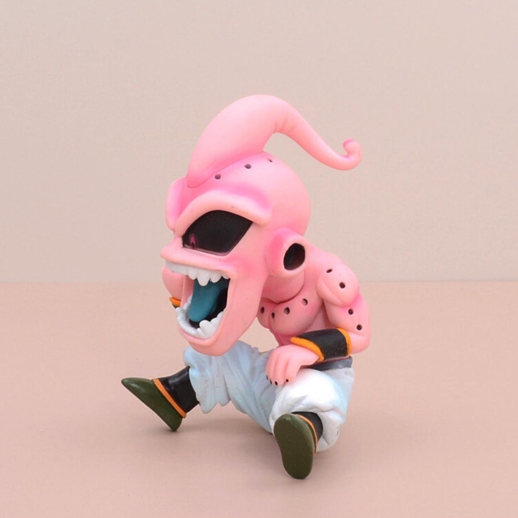 Mô hình Majinbuu ngồi cười - Cao 12cm - nặng 300gram - Dragon Ball - bọc túi opp - no box