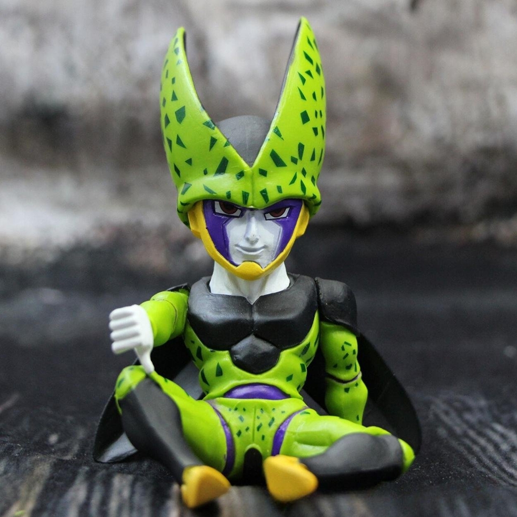 Mô hình sên bọ hung dáng ngồi - Cao 13cm - nặng 300gram - Dragon Ball - bọc túi opp - no box -