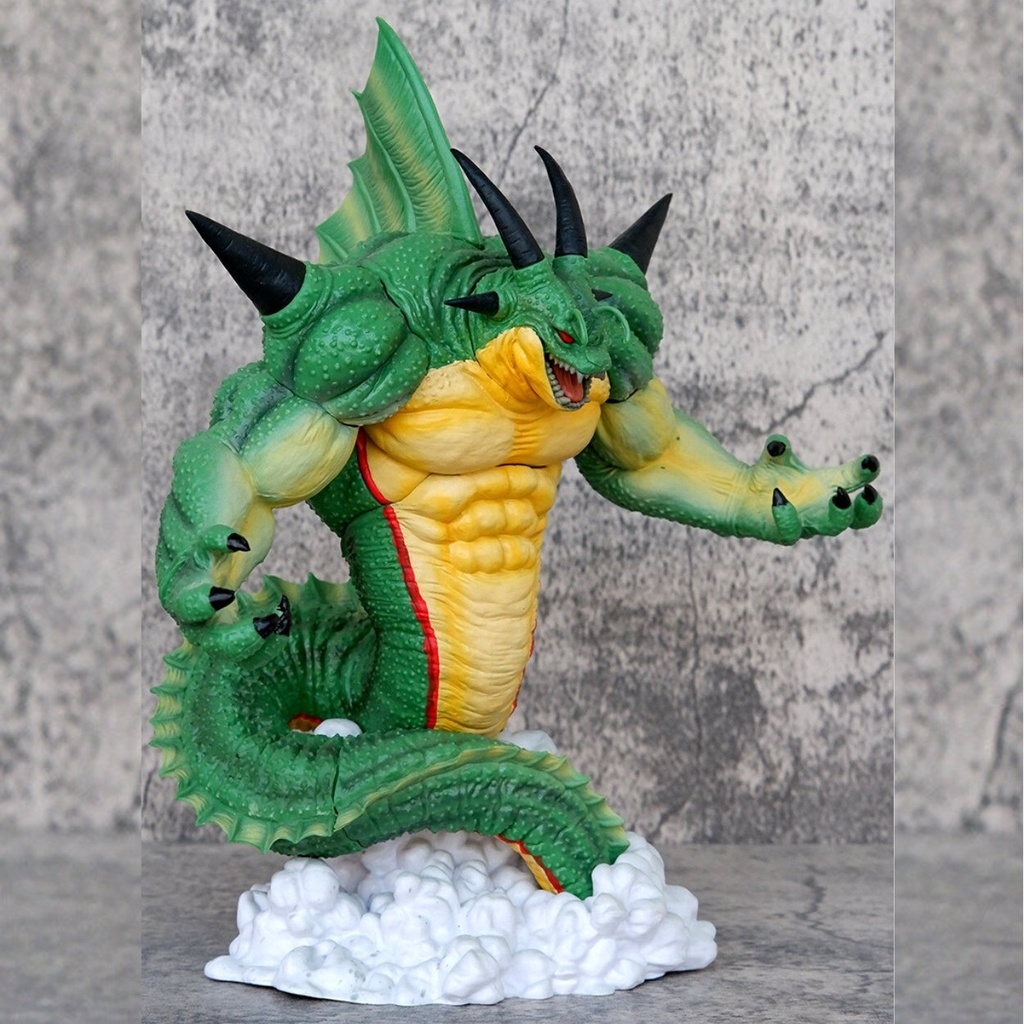 Mô Hình Rồng Namek - Cao 25,5cm - rộng 23,5cm - nặng 1kg5 - Phụ kiện : 7 ngọc rồng + 1 mô hình Nhân vật Dende -  Dragon Ball - Có Hộp Màu - N1-K28-T4-S2