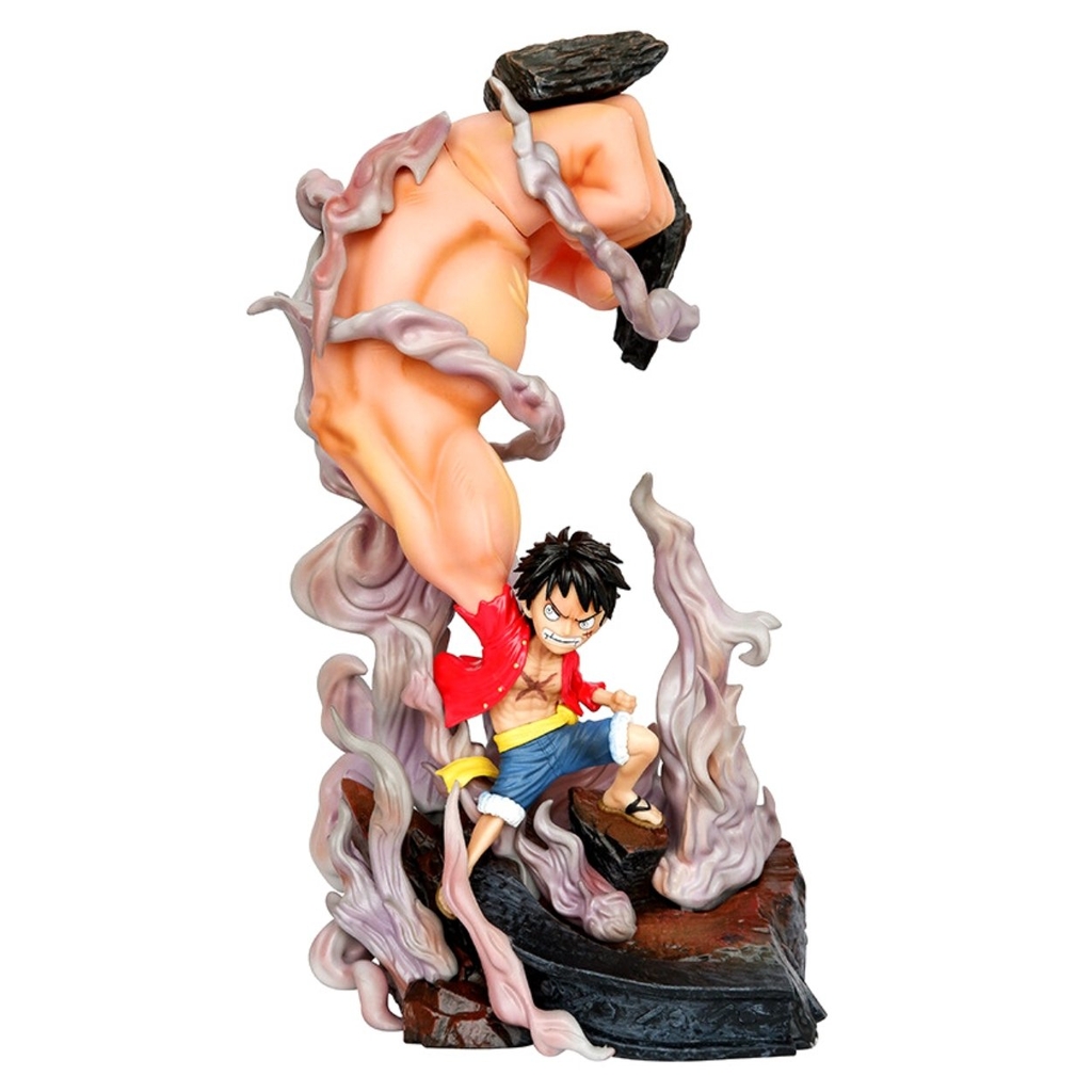 Mô Hình OnePiece Luffy Gear nắm đấm siêu ngầu - Cao 31cm - rộng 17cm - nặng 1kg2 - Figure OnePiece - Có Hộp - (VAT 002-01-200) -K18-T4-S6