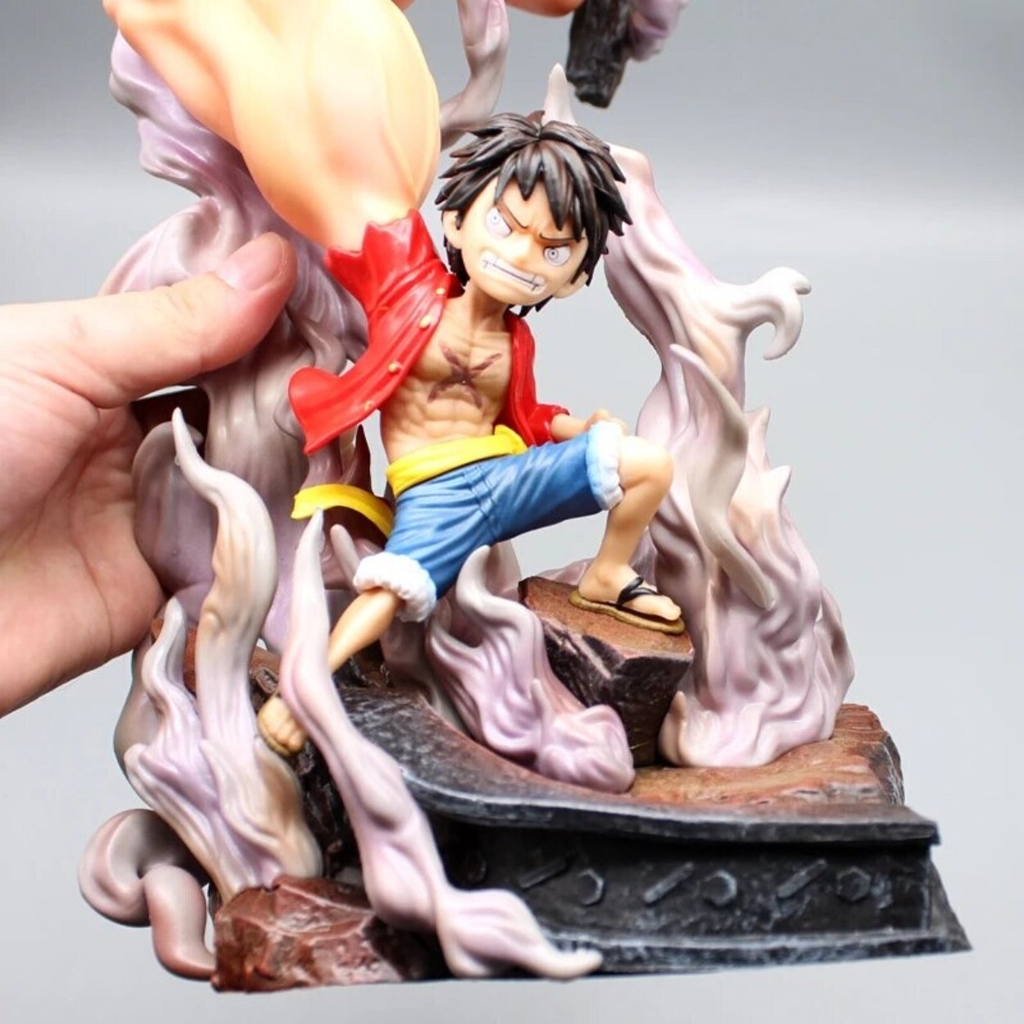 Mô Hình OnePiece Luffy Gear nắm đấm siêu ngầu - Cao 31cm - rộng 17cm - nặng 1kg2 - Figure OnePiece - Có Hộp - N1-K33-T5-S3