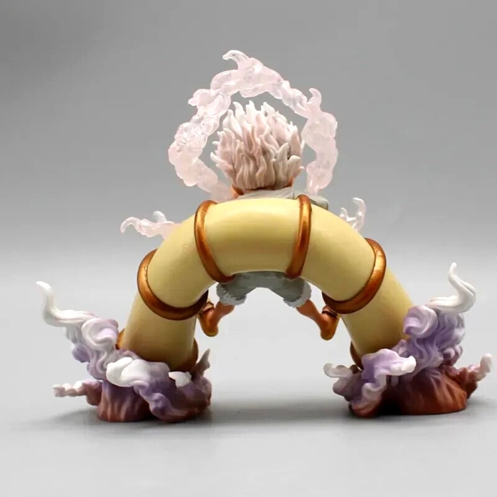 Mô Hình OnePieceLuffy gear 5 đu dây đeo kính ngôi sao - Cao 12cm - nặng 260gram , Figure OnePiece - có vỏ hộp màu - N1-K32-T4-S3
