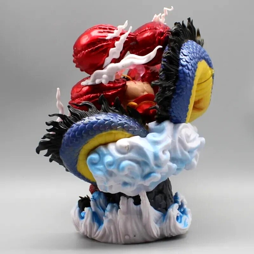 Mô Hình OnePiece Luffy gear 4 Đại chiến kaido - Cao 21cm - rộng 21cm - nặng 1kg7 - Figure OnePiece - Có Hộp màu N1-K38-T3-S5