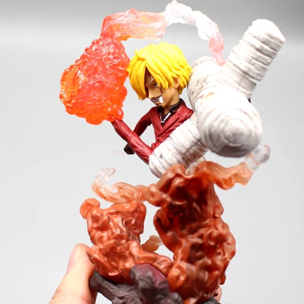 Mô Hình OnePiece Sanji G5 chibi - Cao 14cm - nặng 200gram - Figure OnePiece - Có Hộp - N1-K46-T3-S2