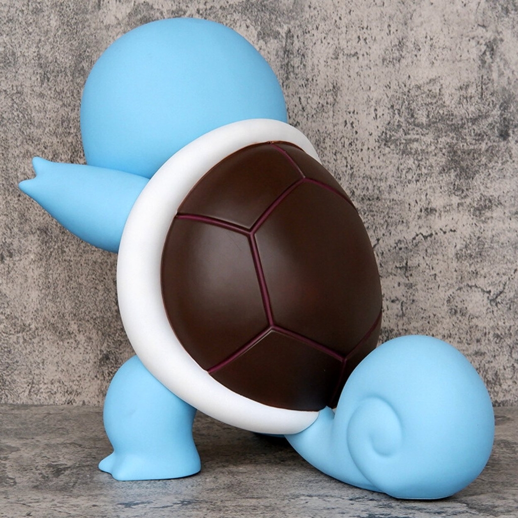Hàng Loại 1 - Mô Hình POKEMON Rùa nước Squirtle - Cao 39cm - rộng 31cm - nặng 3kg - Pokemon - Bộ Pokemon - Có Vỏ Hộp màu