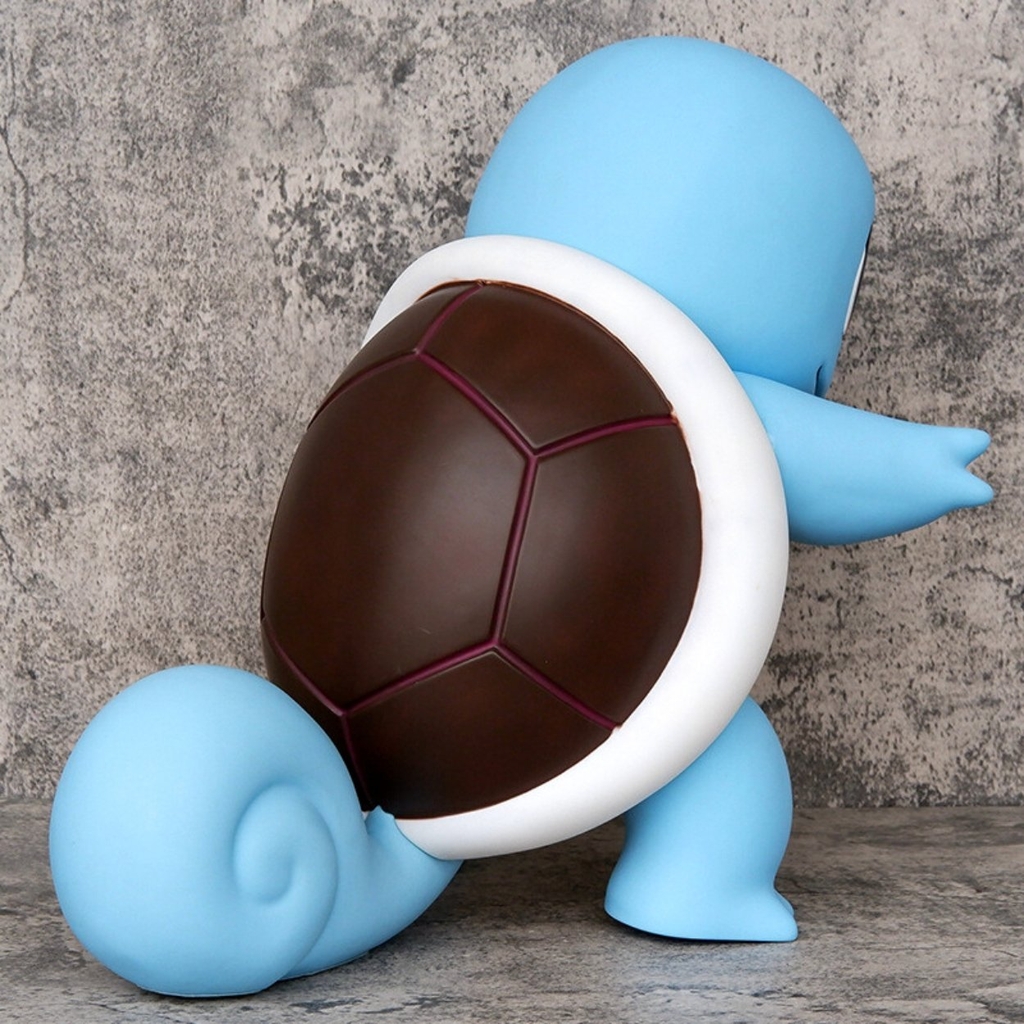 Hàng Loại 1 - Mô Hình POKEMON Rùa nước Squirtle - Cao 39cm - rộng 31cm - nặng 3kg - Pokemon - Bộ Pokemon - Có Vỏ Hộp màu