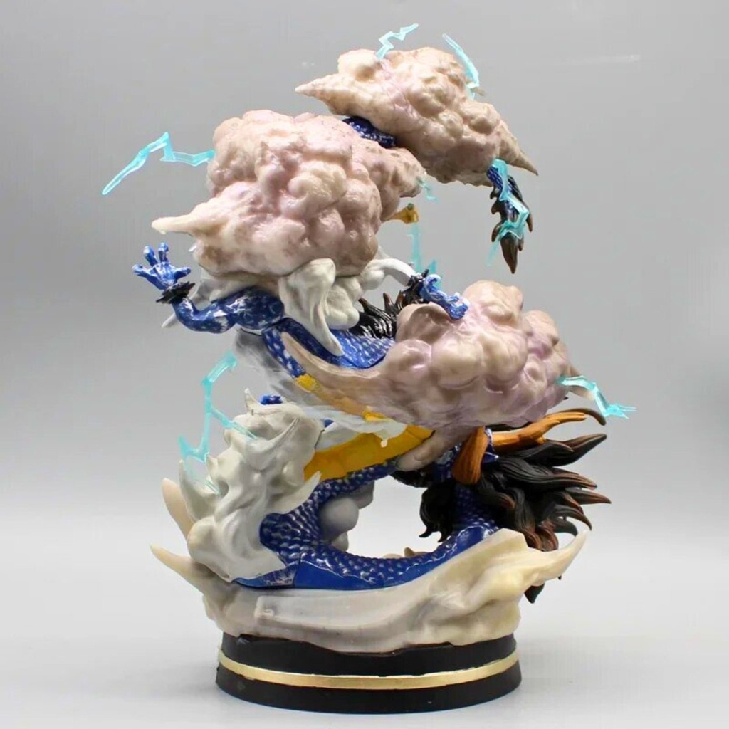 Mô Hình OnePiece Luffy Gear 5 đại chiến rồng Kaido - Cao 23cm - rộng 18cm - nặng 1kg2 - Figure OnePiece - no box - K16-T4-S2