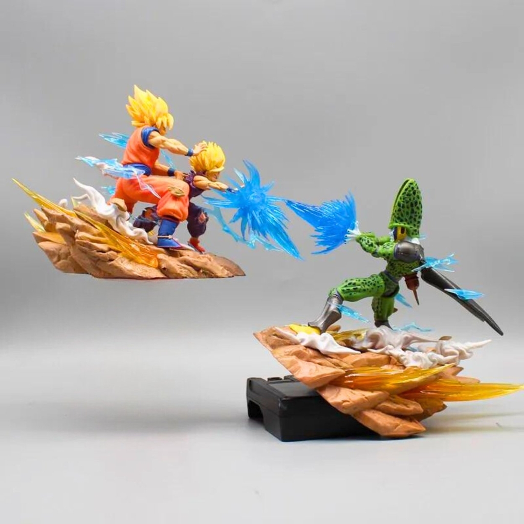 Mô hình DragonBall Cell bọ hung bắn chưởng - Cao 14cm - nặng 430gram - Có Hộp màu - N1-K22-T5-S1