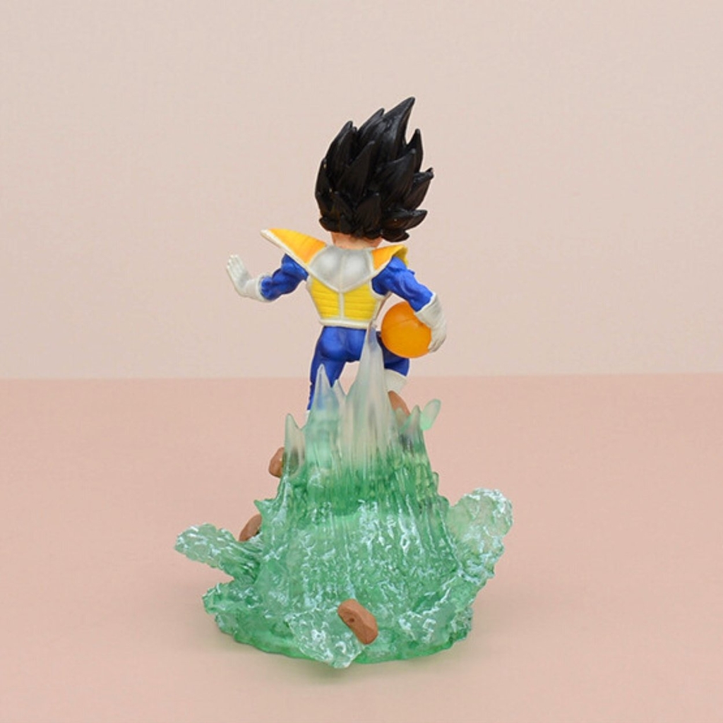 Mô hình DragonBall Vegeta Chibi G5 - Cao 11cm - rộng 8cm - nặng 120gram - Dragon Ball - Có Hộp màu - N1-K48-T3-S3