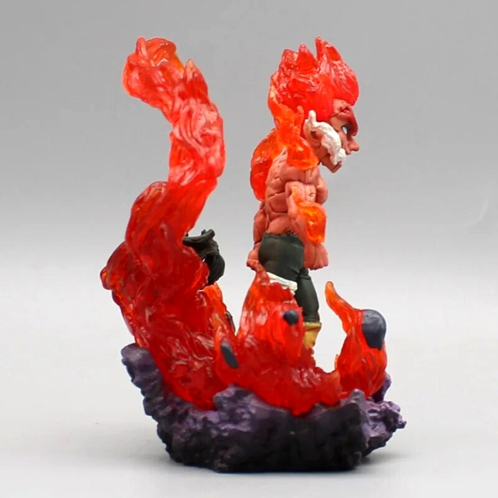 Mô hình Naruto Guy bát môn độn giáp Chibi - Cao 11cm - rộng 8cm - nặng 160gram - Figure Naruto - có hộp màu - N1-K48-T3-S1