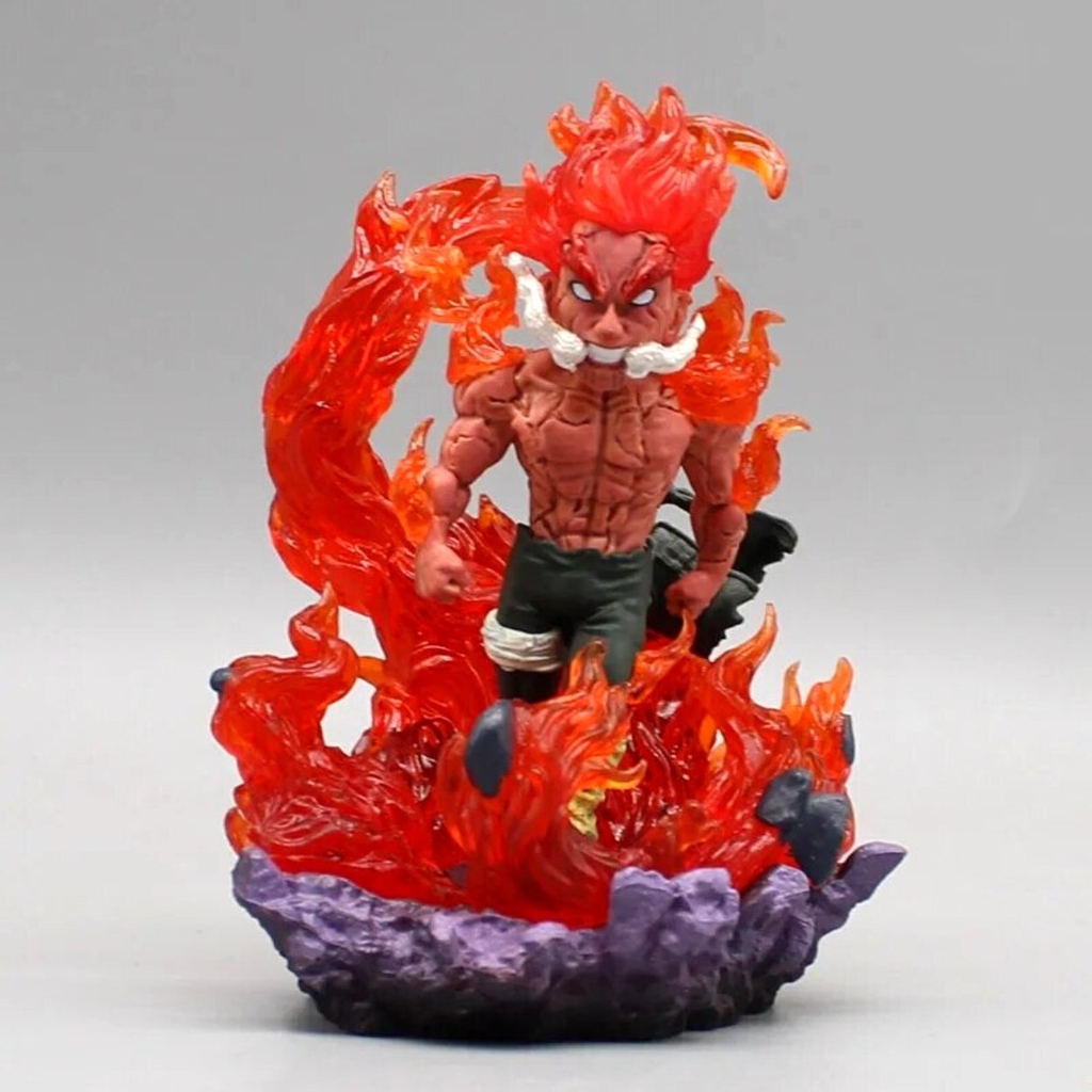 Mô hình Naruto Guy bát môn độn giáp Chibi - Cao 11cm - rộng 8cm - nặng 160gram - Figure Naruto - có hộp màu - N1-K48-T3-S1