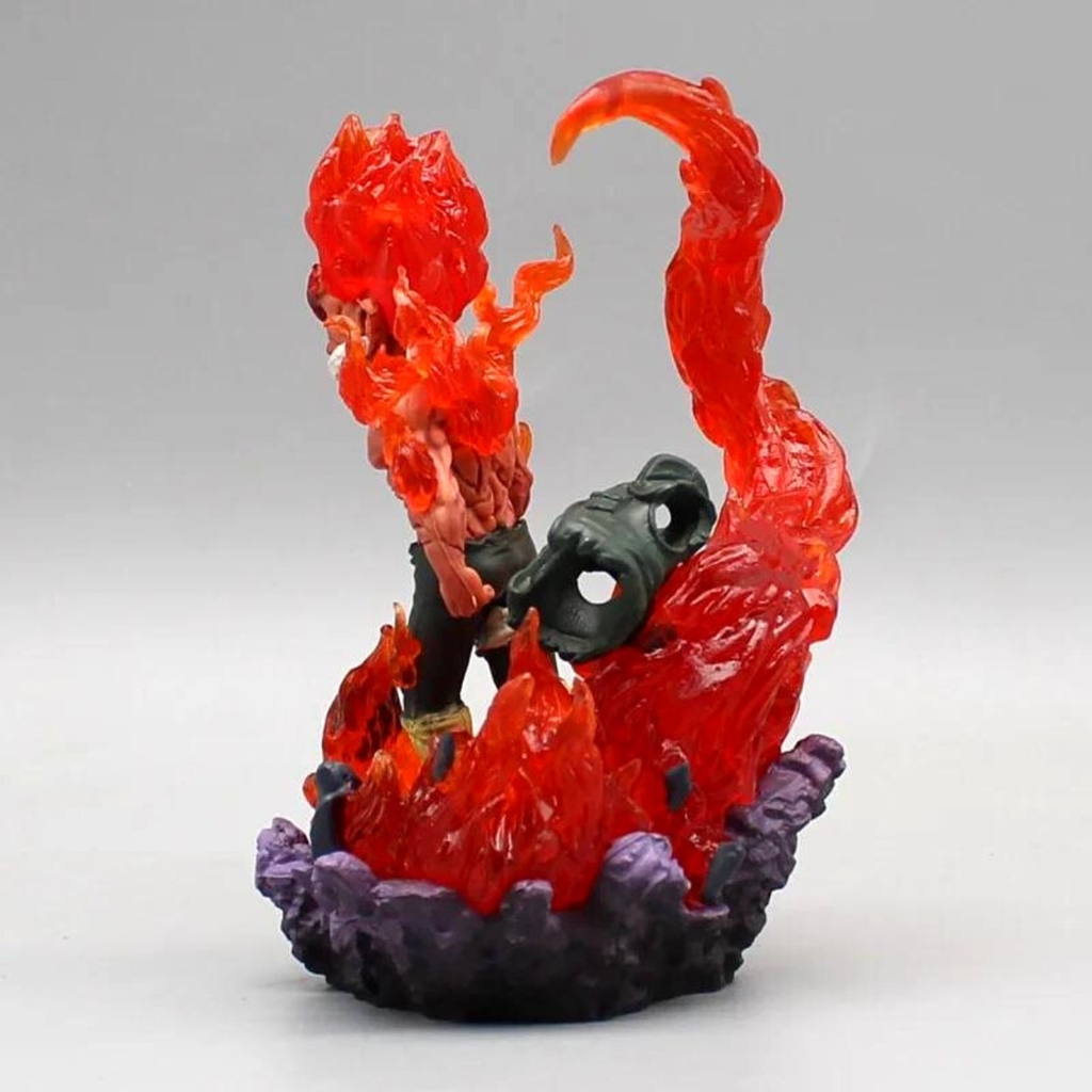Mô hình Naruto Guy bát môn độn giáp Chibi - Cao 11cm - rộng 8cm - nặng 160gram - Figure Naruto - có hộp màu - N1-K48-T3-S1