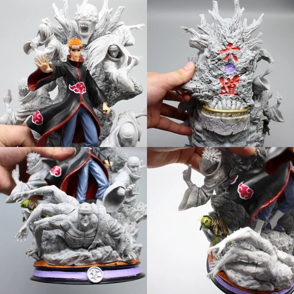 Mô Hình Naruto Pain akatsuki - Cao 26,5cm - rộng 18cm - nặng 1kg6 - Figure Naruto - no box - N4