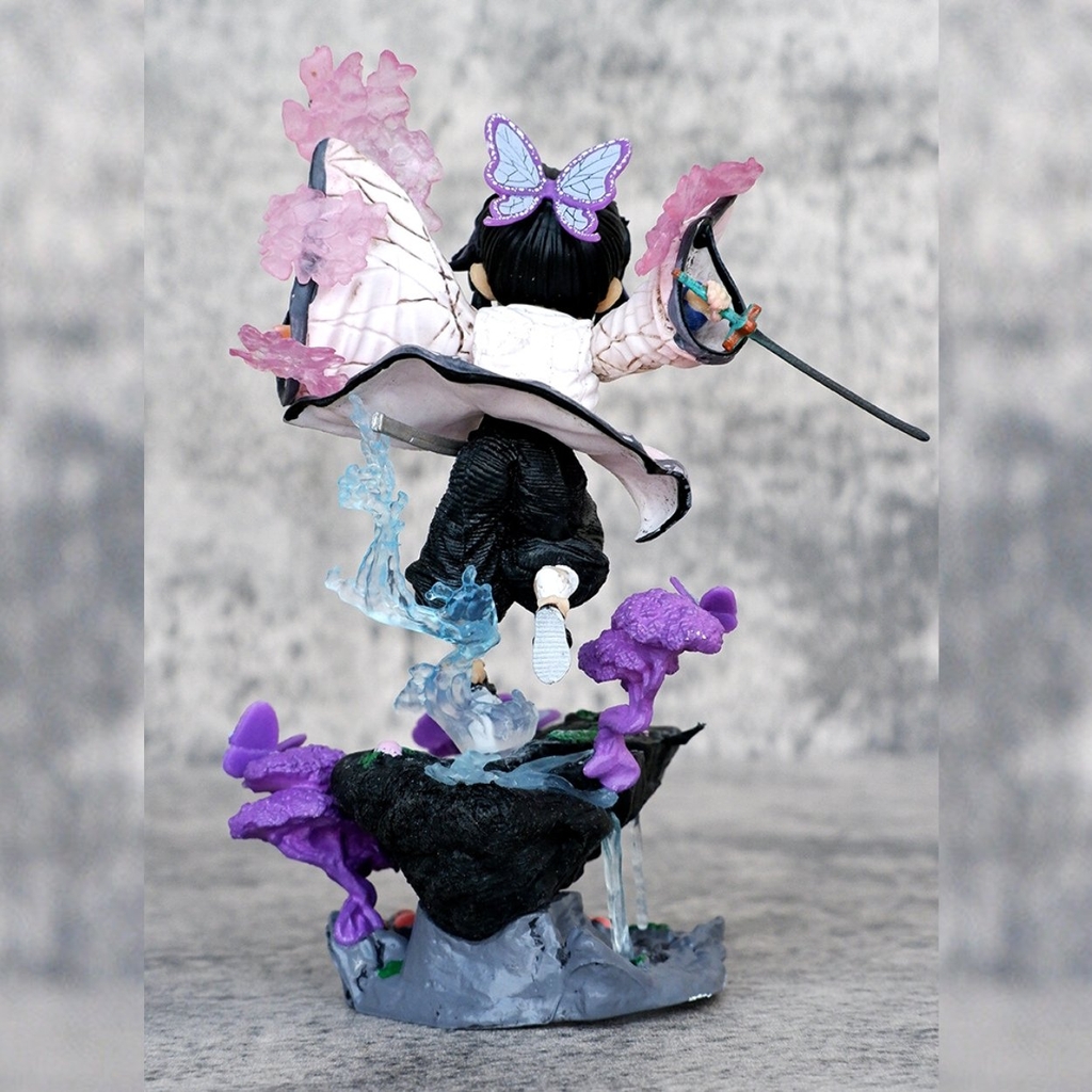 Mô Hình Kimetsu No Yaiba Shinobu G5 chiến đấu - Cao 13cm - rộng 10cm - nặng 144Gram - Phụ kiện : Kiếm - Figure Thanh gươm diệt quỷ - Có Vỏ Hộp màu - N1-K44-T4-S1