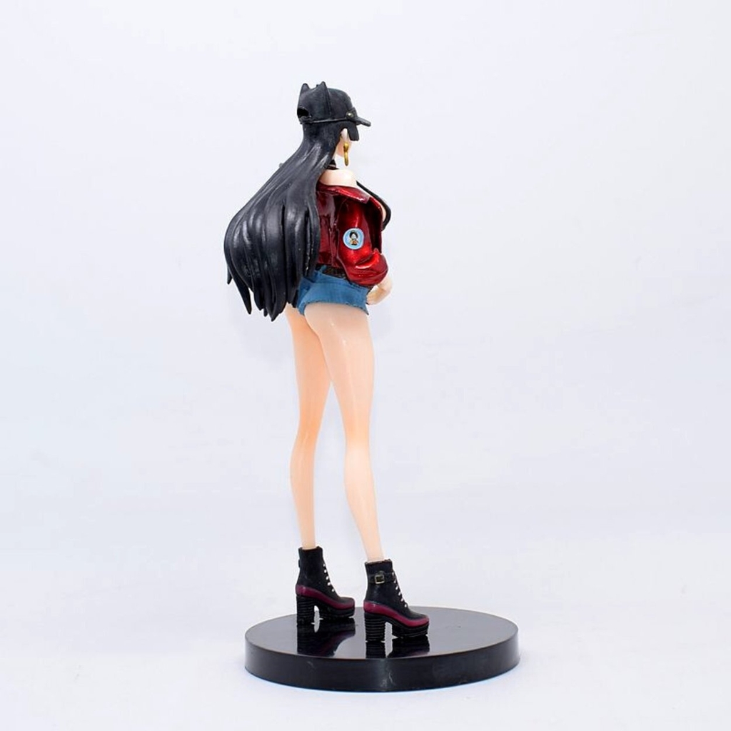 Mô Hình OnePiece Boa Hancock Style hiện đại đội mũ- Cao 20cm - Nặng 100Gram - Box Nhựa - Hộp màu