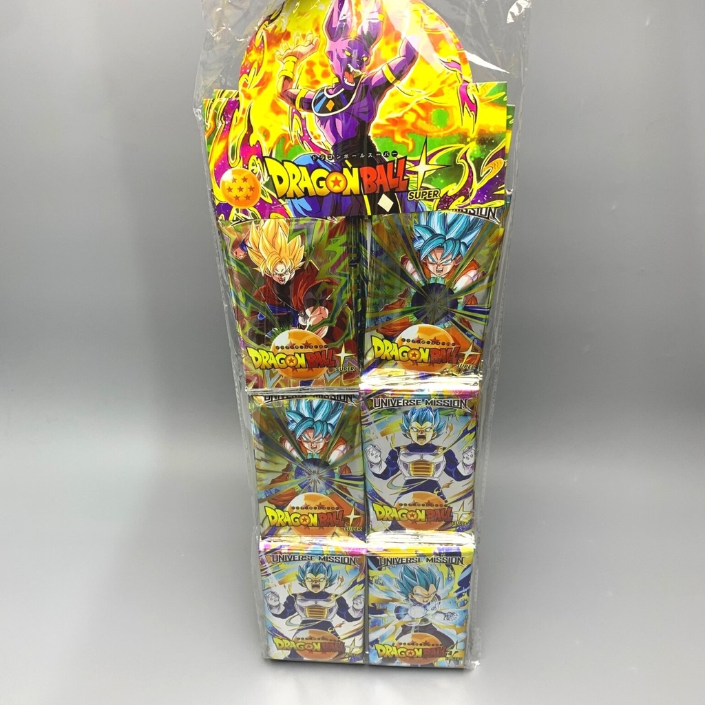 Dây Pack Thẻ Dragon ball - 1 túi có 3 dây - 1 dây có 12 pack - 1 pack có 5 thẻ