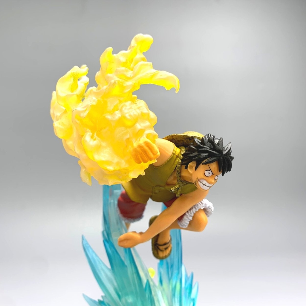 Mô Hình OnePiece Luffy Chiến đấu trong bộ 2 Luffy vs Ace - Cao 17cm - nặng 150Gram , Figure OnePiece - no box - N1-K47-T1-S2