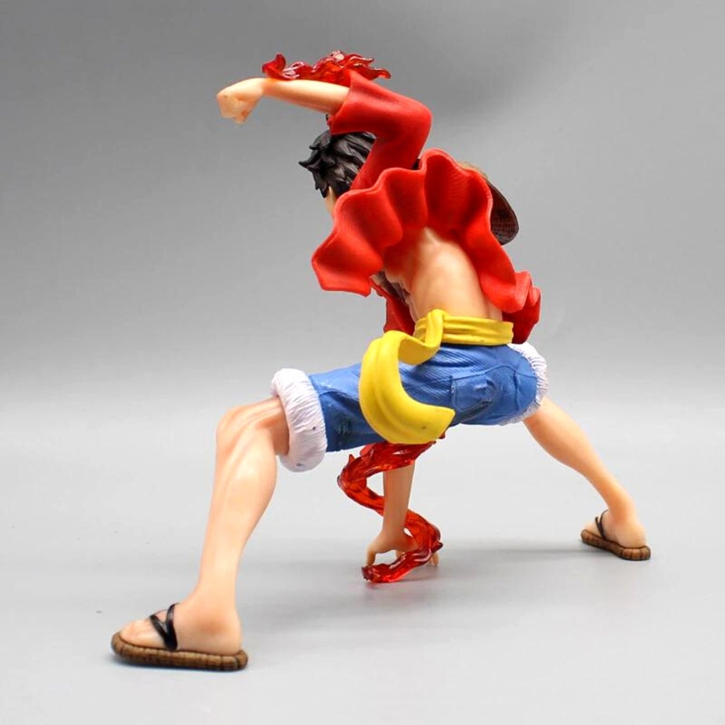 Mô Hình OnePiece Luffy chiến đấu - Cao 17cm - rộng 20cm - nặng 180gram , Figure OnePiece -có hộp màu - N4-K15