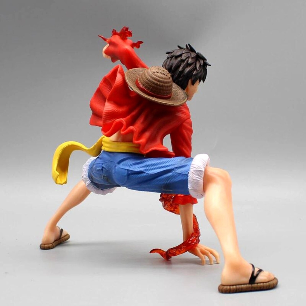 Mô Hình OnePiece Luffy chiến đấu - Cao 17cm - rộng 20cm - nặng 180gram , Figure OnePiece -có hộp màu - N4-K15
