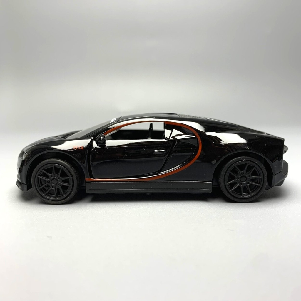 Mô Hình xe Bugatti Chiron tỉ lệ 1:43 Hợp kim có thể mở cửa - bánh sau chạy cót - Dài 10cm - cao 3cm - nặng 200gram - Figure Oto - FULL BOX : box màu - SKU : oto19 số 20