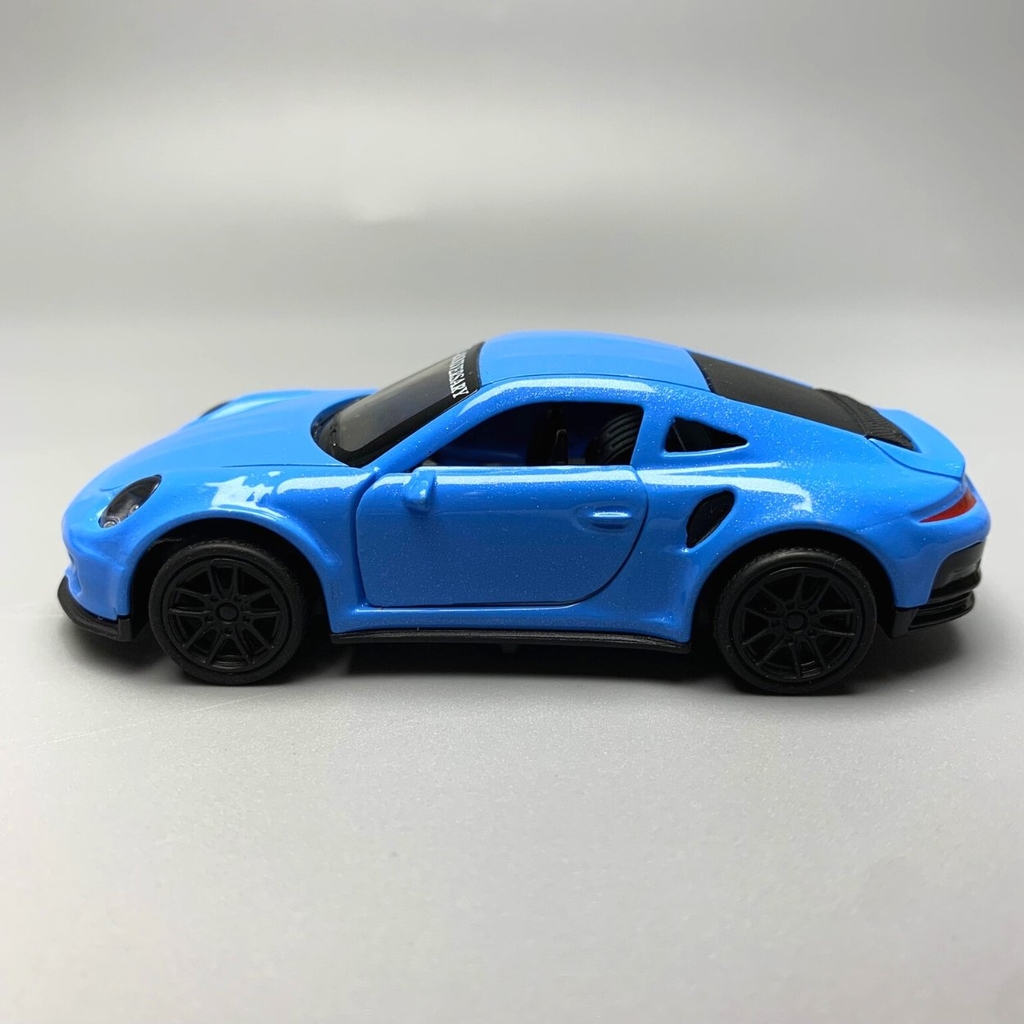 Mô Hình xe Porsche 911 màu xanh tỉ lệ 1:43 Hợp kim có thể mở cửa - bánh sau chạy cót - Dài 10cm - cao 3cm - nặng 200gram - Figure Oto - FULL BOX : box màu - SKU : oto18 số26