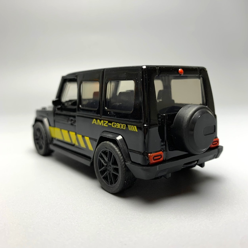 Mô Hình xe Mec AMG G63 tỉ lệ 1:43 Hợp kim có thể mở cửa - bánh sau chạy cót - Dài 10cm - cao 5cm - nặng 250Gram - Figure Oto - FULL BOX - Box Màu - SKU : oto14 số 15