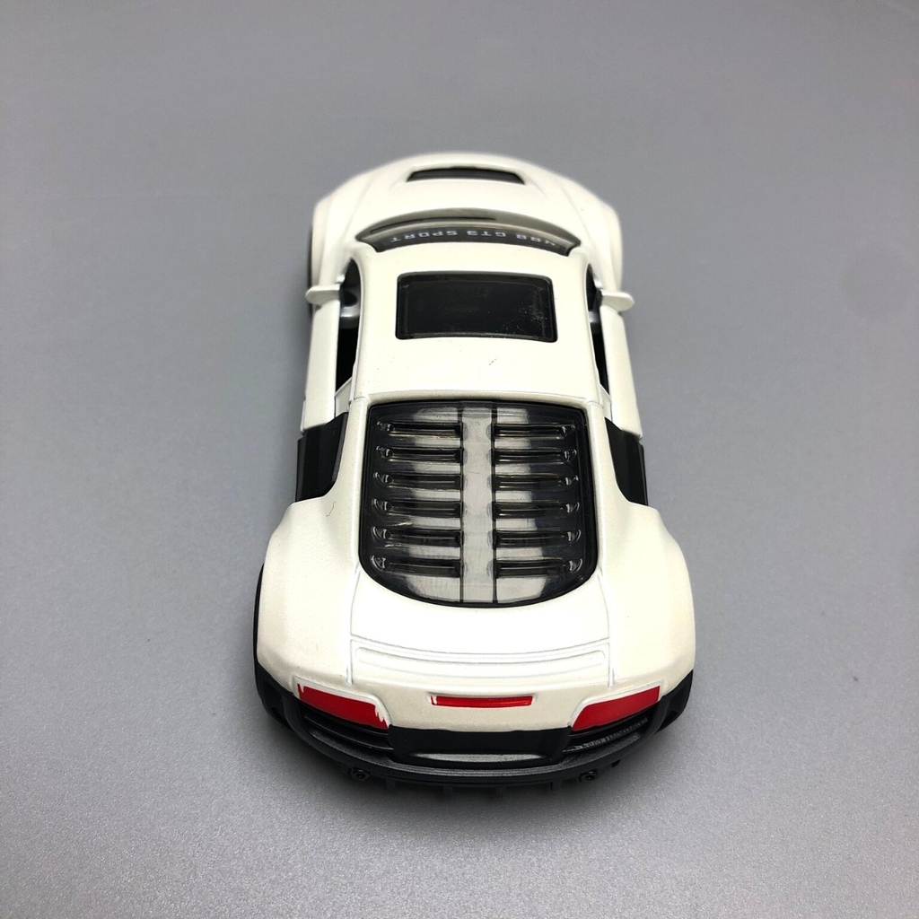 Mô Hình xe AUDI Màu trắng tỉ lệ 1:43 Hợp kim có thể mở cửa - bánh sau chạy cót - Dài 11cm - cao 3cm - nặng 200gram - Figure Oto - FULL BOX : box màu - SKU : oto21 số 7