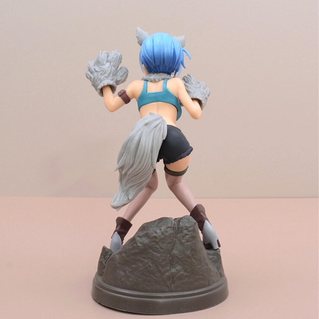 Mô Hình RE:ZERO Rem Cosplay Mèo - Cao 19cm - rộng 9cm - nặng 250gram - Figure RE:ZERO - Có Hộp màu - N1-K35-T3-S2